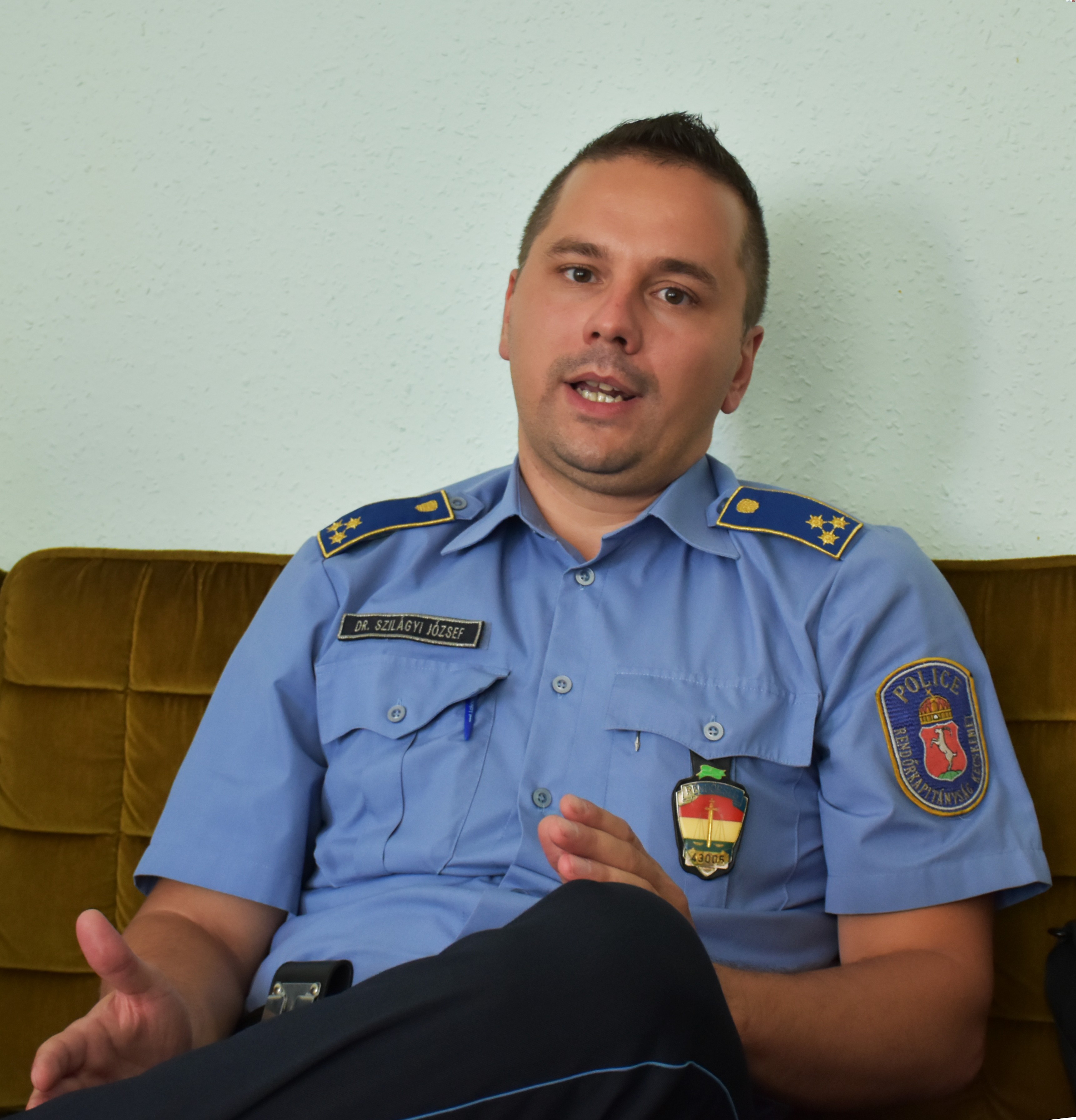 Dr. Szilágyi József rendőr százados