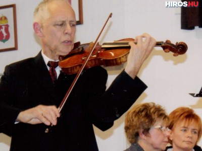 75 éves Palotás József hegedű- és szolfézstanár, nyug. zeneiskolai igazgató