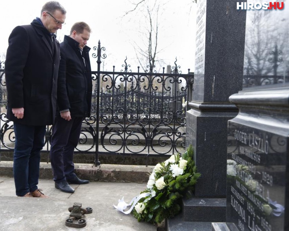 Katona Zsigmondra emlékeztek Kecskeméten halálának 120. évfordulóján - Videóval