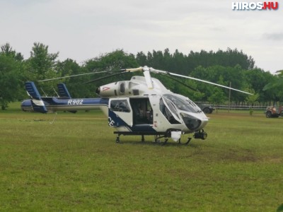Helikopterbevetésen a kecskeméti rendőrök