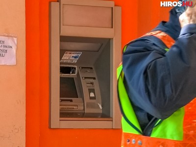 Bankautomatát akartak kifosztani, nagy erőkkel nyomoz a rendőrség