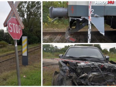 Vonattal ütközött egy gondatlan sofőr Kunfehértó közelében
