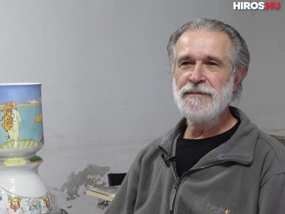 Porcelánfestő kurzus Dobány Sándorral - Videóval