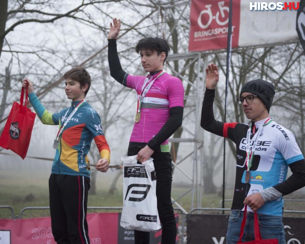 Cycloross OB - Kecskemét országos bajnoka: Radics Milán!