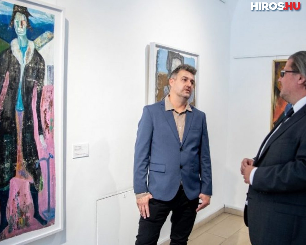 Király Gábor festőművész fődíjat nyert Vásárhelyen