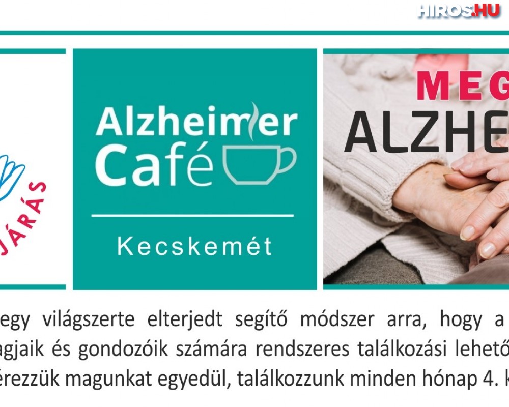 Ismét Alzheimer Café az Egészségfejlesztési Iroda szervezésében