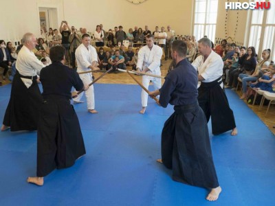 Japán harcművészeti bemutató a Cifrapalotában