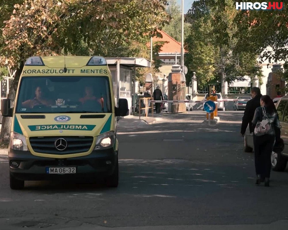 Életveszélyben lévő babát szállítottak a mentők Kecskemétről Szegedre - Videóval