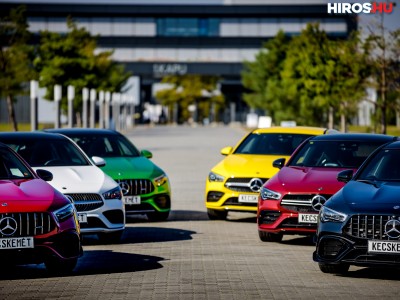 A két nemzet színeivel ünnepli Kecskemét város napját a Mercedes-Benz gyár