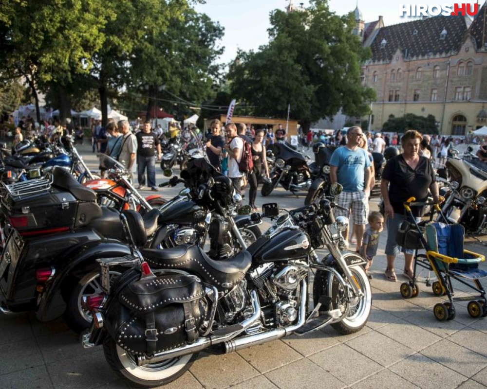 Harley-Davidson találkozó a Hírös7-en