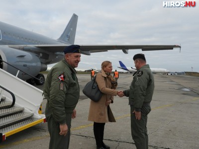 A litvániai légibázison jártak városvezetőink