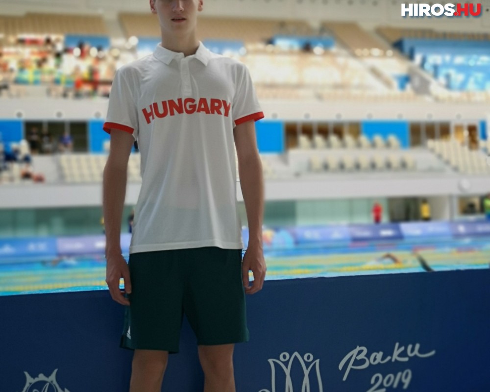 Kecskeméti úszó az Európai Ifjúsági Olimpiai Fesztiválon