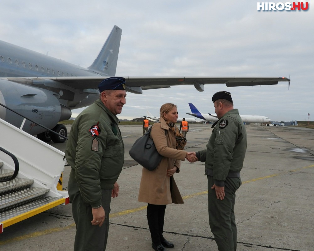A litvániai légibázison jártak városvezetőink