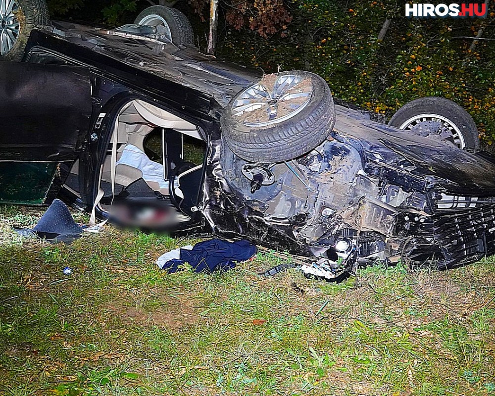 Súlyos baleset az M5-ös kecskeméti kihajtójánál