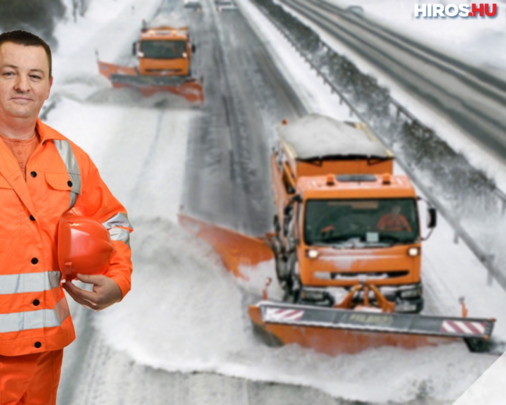 Mi alapján és mivel dolgoznak télen a magyar közútnál? – Videóval