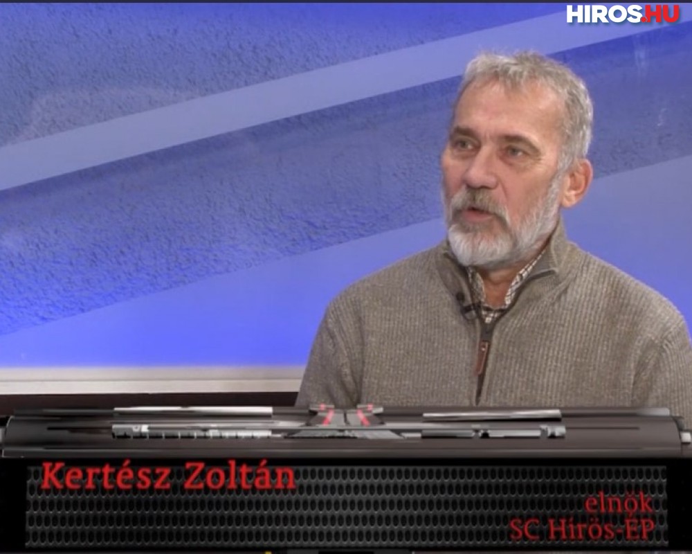 Kertész Zoltán az SC Hírös-Ép elnöke volt a Sportmagazin vendége