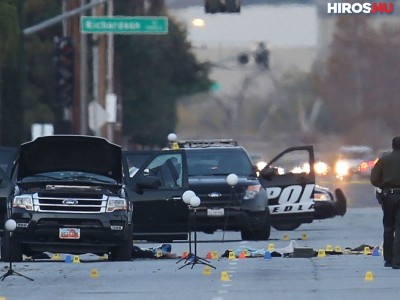 FBI: Terrortámadás történt San Bernardinóban