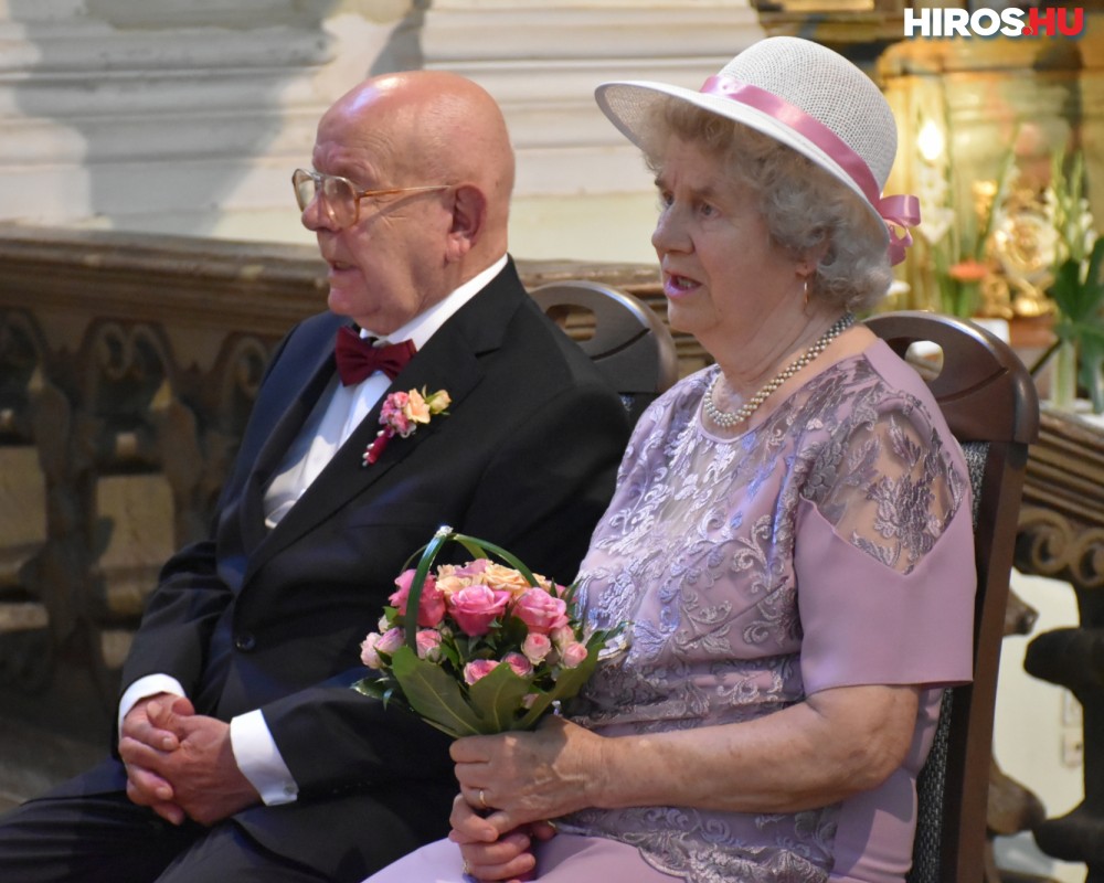 60. házassági évfordulót ünnepeltek Kecskeméten