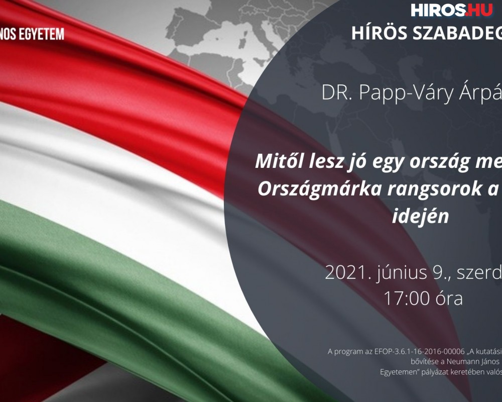 Dr. Papp-Váry Árpád előadásával folytatódik a Hírös Szabadegyetem