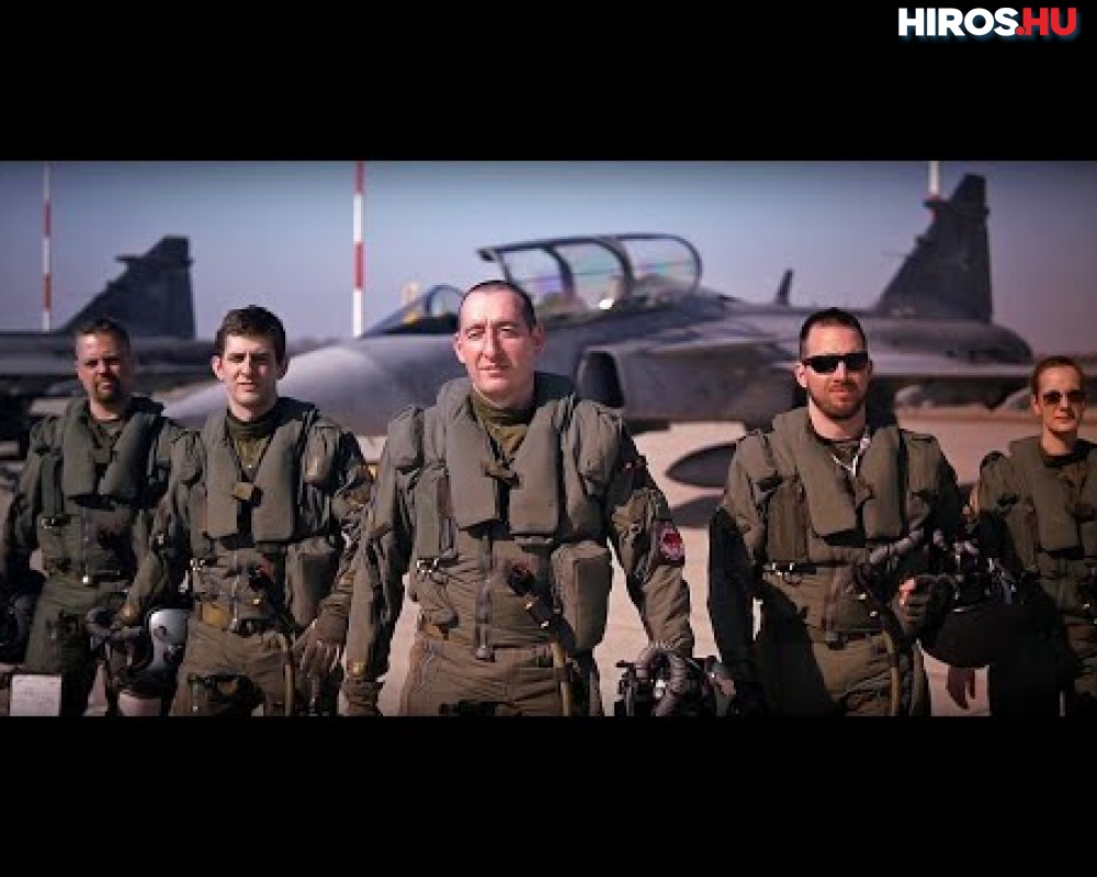 Nézze meg, hogyan reagál két fiatal vadászpilóta-jelölt, amikor először repülnek Gripennel! - Videóval