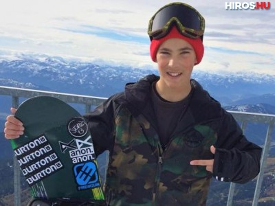 Egy fiatal kecskeméti snowboardos sikerei
