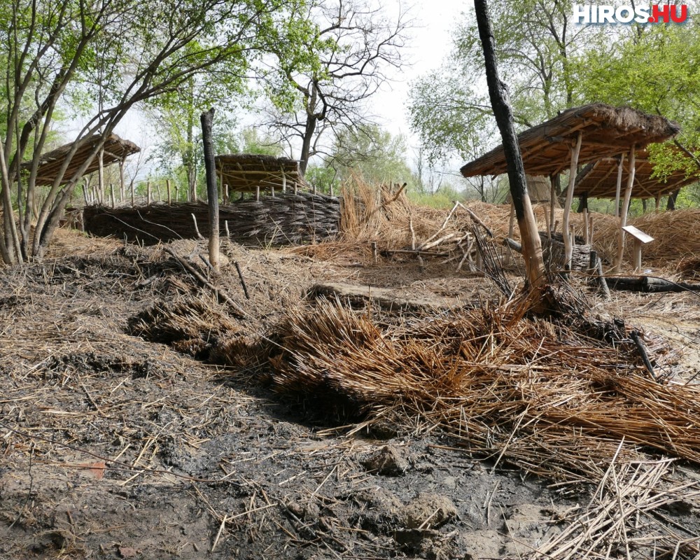 Leégett az Árpád-kori falurekonstrukció egy része Tiszaalpáron