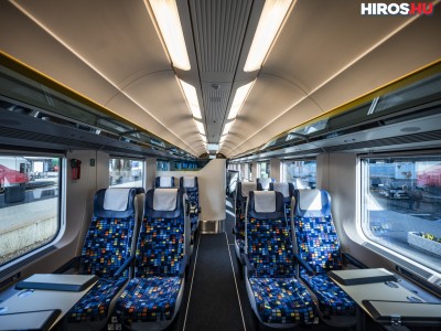 A helyjegyes vonatokon választhatók az ülőhelyek
