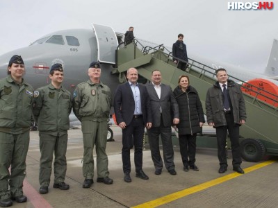 Bemutatták a Magyar Honvédség két Airbus A-319-es repülőgépét 