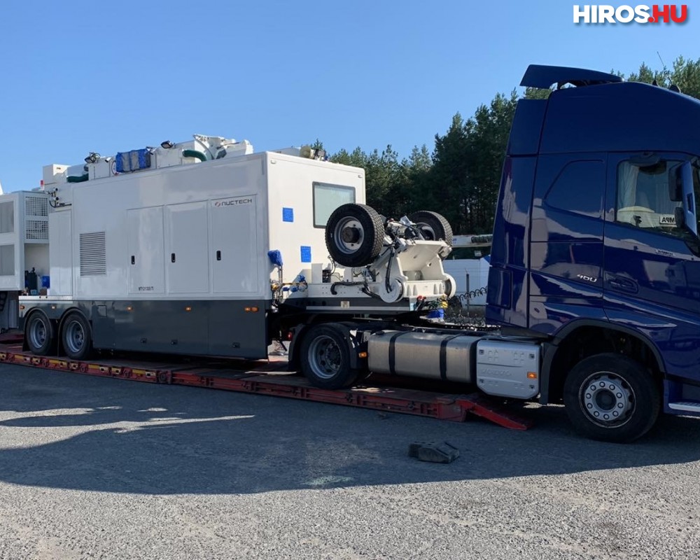 Új röntgenek vizsgálják a tehergépkocsikat az ukrán és a szerb határon