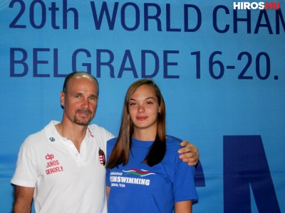 Blaszák Lilla 6. helyezett a női váltóval a belgrádi világbajnokságon