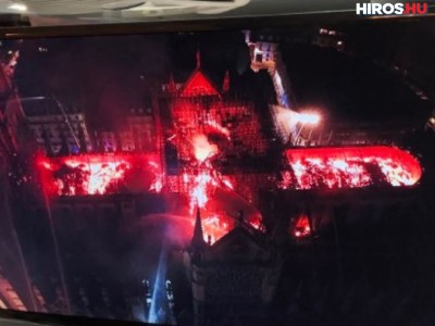 Sikerült megfékezni a Notre Dame lángjait, a kár óriási