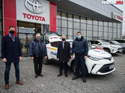 Hybrid Toyota segíti a Kecskeméti Polgárőrség Egyesület munkáját - Videóval