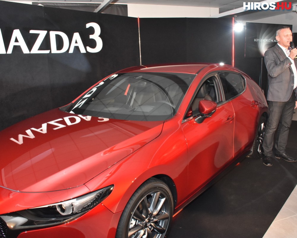 A Mazda Dakó bemutatta a legújabb Mazda3-at