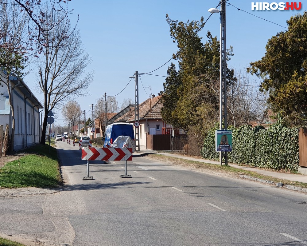 Ideiglenes forgalomszabályozás a Szent László körúton 