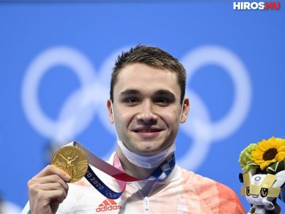 Milák Kristóf olimpiai bajnok 200 méter pillangón