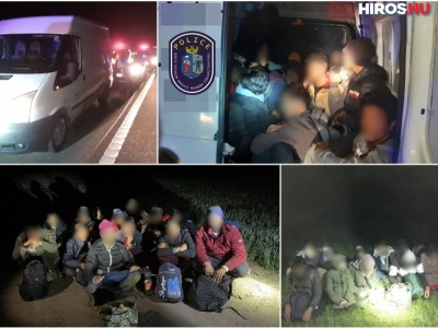 Megállítottak négy migránscsoportot és elfogtak egy szerb csempészt