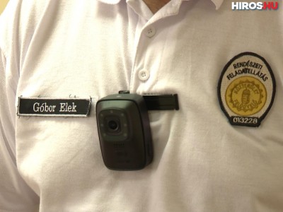 Testkamerát kaptak a városrendészek - VIDEÓVAL