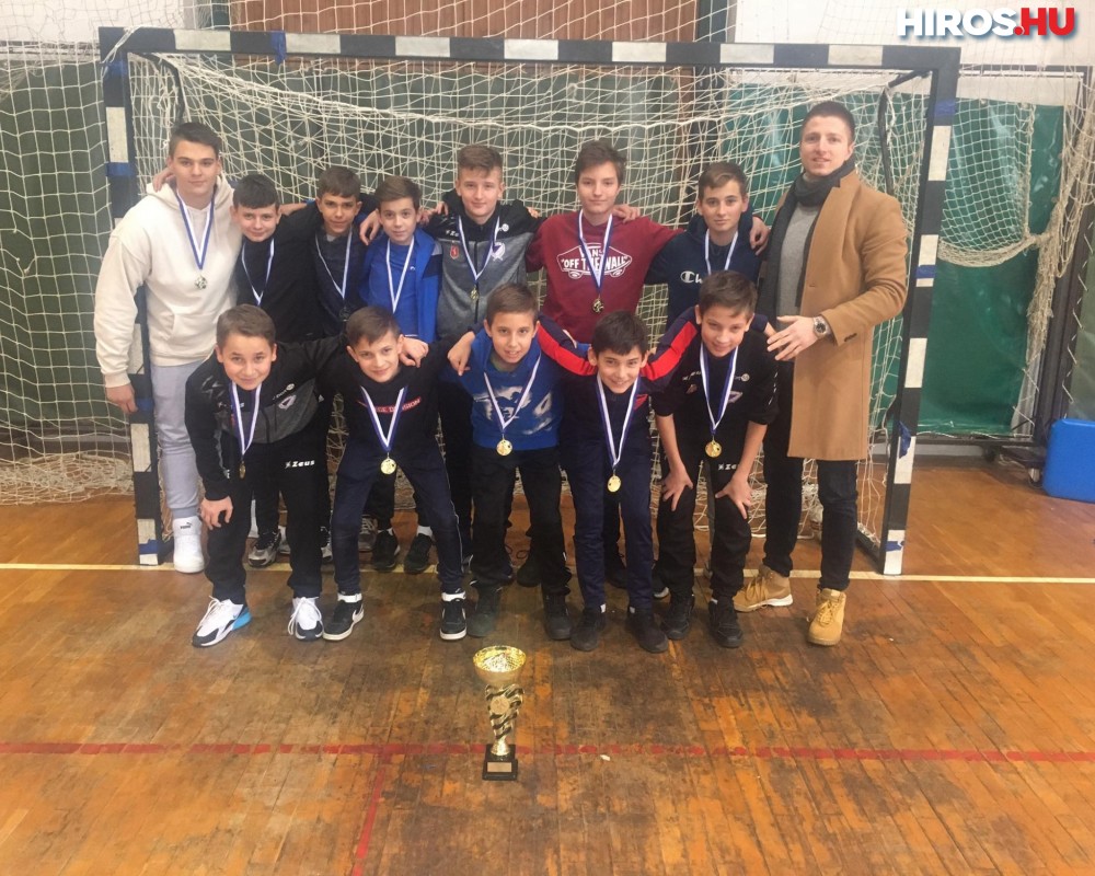 Veretlenül lett aranyérmes az U15-ös futsalcsapat