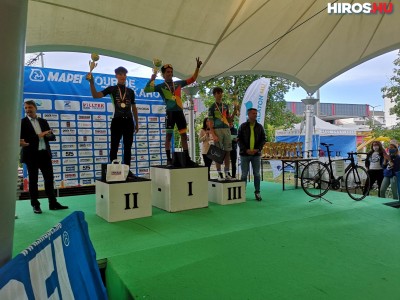 KES Cycling Team: Radics Milán ezüstérmet szerzett a Tour de Zalakaroson