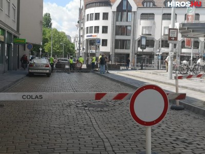 Vigyázat! Lezárták a Nagykőrösi utca kiskörút felőli végét
