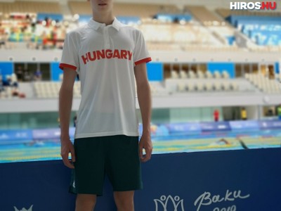 Kecskeméti úszó az Európai Ifjúsági Olimpiai Fesztiválon