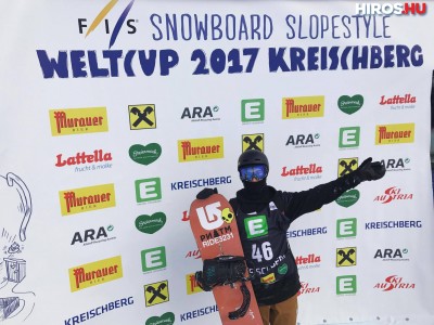 A kecskeméti Fricz Botond debütál a snowboard világkupán!