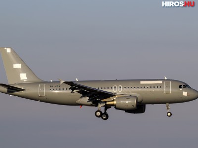 Megérkezett a Magyar Honvédség első Airbus A319-es repülőgépe