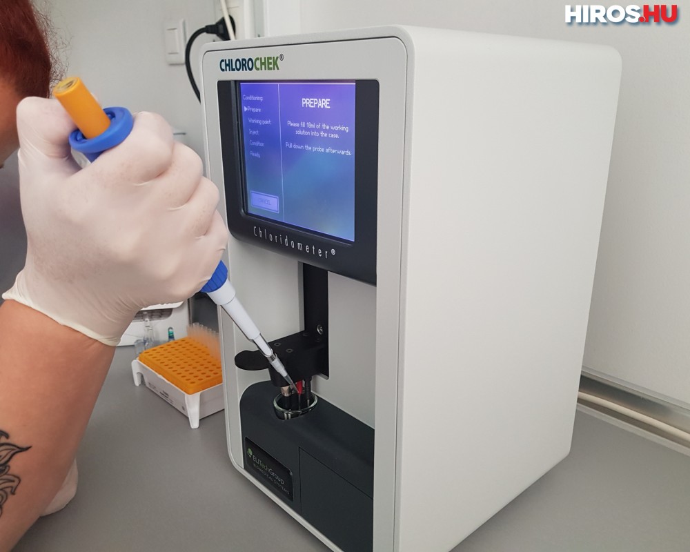 A cisztás fibrózisban szenvedő betegek diagnosztikáját segíti az adományba kapott új gép