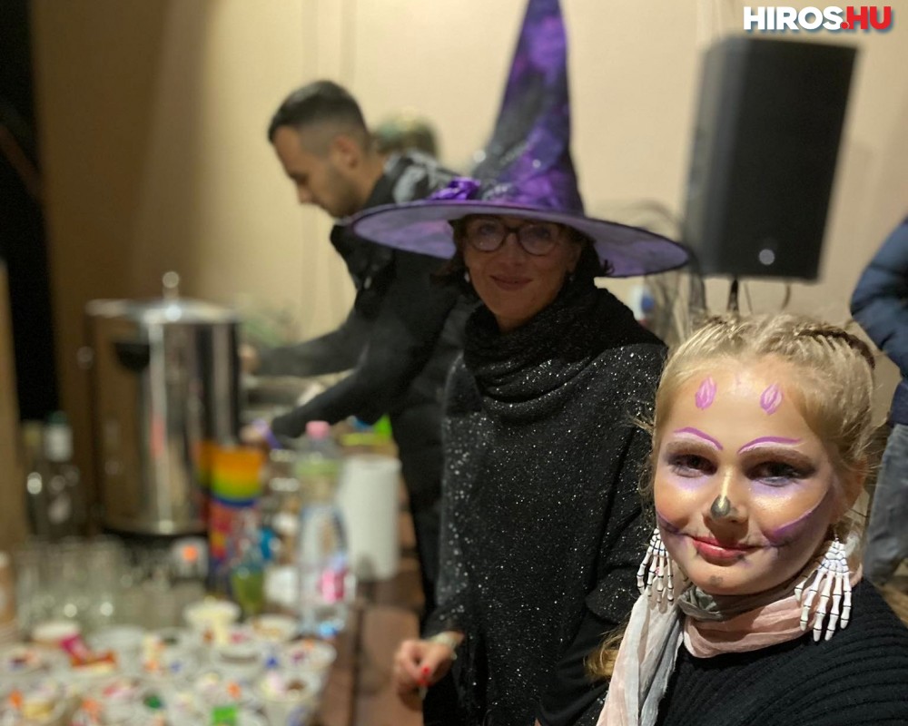 Halloween-séta Hunyadivárosban több mint 100 gyerekkel