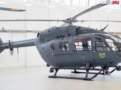 Átadták az új helikopterflotta első négy tagját Szolnokon