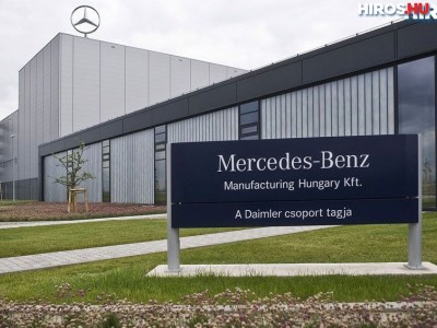Ismét gyártanak a Mercedes gyárban - Videóval