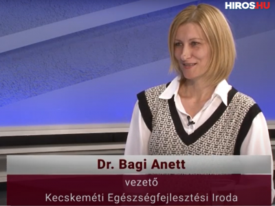 Stúdióbeszélgetés Dr. Bagi Anettel