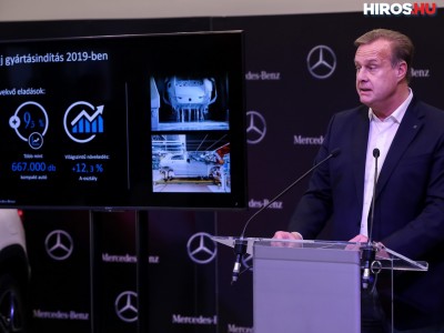 Újabb rekord évet tudhat maga mögött a Mercedes