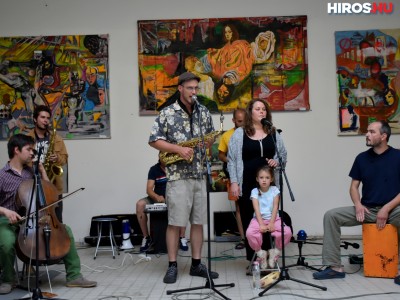 Fiatal művészek vették birtokba a Szigma oszlopcsarnokát